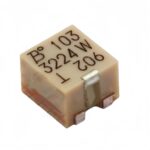Bourns 3224W-1-103E 10kΩ SMD Cermet Trimmer Potentiometer, 12 Turns, Top Adjust, 0.25W, Fast Shipping